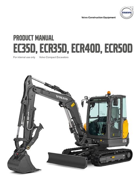 despiece excavadora compacta ecr35d|Product MANUAL: EC35D, ECR35D, ECR40D, ECR50D .